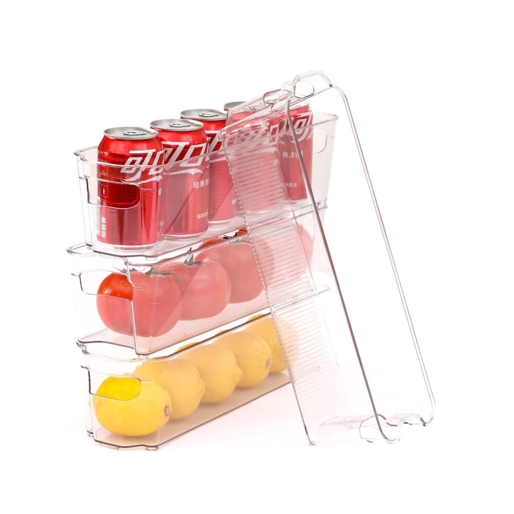 4 Pieces Of Narrow Refrigerator Organizer - Image 3