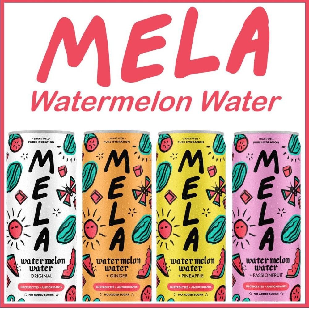 Mela Watermelon Drink 16oz. Can