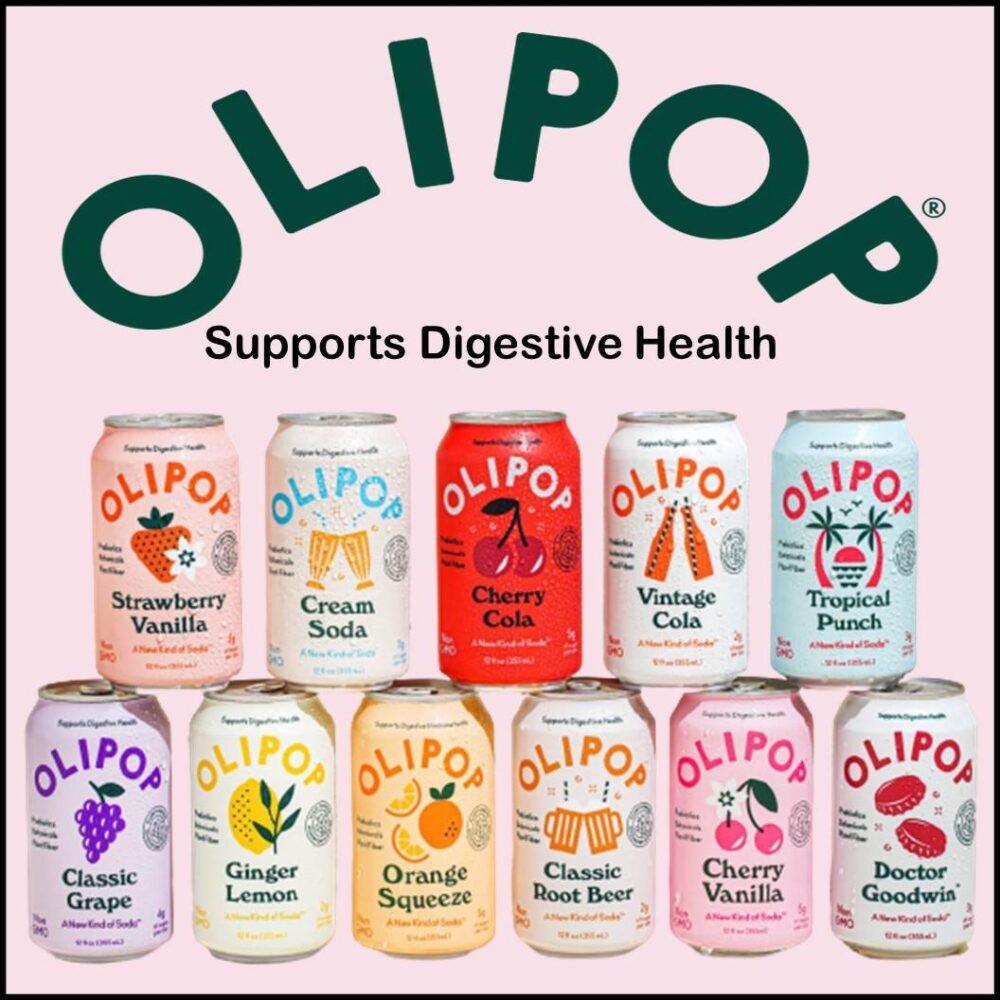 Olipop Prebiotics Soda 12oz. Can