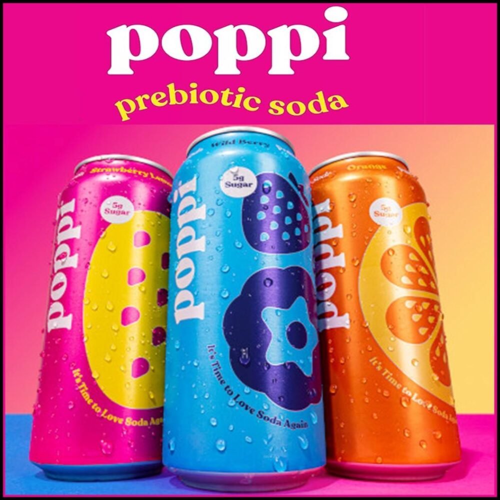 Poppi Prebiotics Soda 16oz. Can